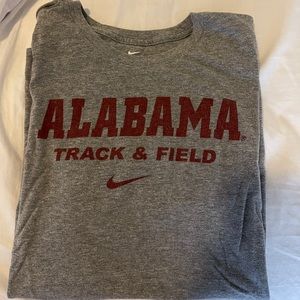 Alabama track & field t shirt